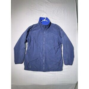 Columbia Sportwear Company Long Sleeve Lined Full Zip Jacket Women's L Navy